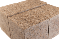 Гранитная брусчатка Куртинская, пиленая 100х100 мм на дорожке | Купить гранитную брусчатку в Санкт-Петербурге | Мощение, ландшафтный дизайн