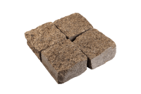 Гранитная брусчатка Куртинская, карандаш 100х100 мм на дорожке | Купить гранитную брусчатку в Санкт-Петербурге | Мощение, ландшафтный дизайн