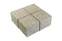 Гранитная брусчатка Мансуровская, пиленая 100х100 мм на дорожке | Купить гранитную брусчатку в Санкт-Петербурге | Мощение, ландшафтный дизайн