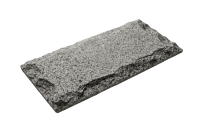Темно-серая Гранитная плитка Dark Grey, Mushroom под скалу колотая купить в  Санкт-Петербурге