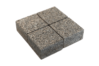 Гранитная брусчатка Каменогорская, пиленая 100х100 мм на дорожке | Купить гранитную брусчатку в Санкт-Петербурге | Мощение, ландшафтный дизайн