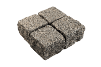 Гранитная брусчатка Каменогорская, француженка 100х100 мм на дорожке | Купить гранитную брусчатку в Санкт-Петербурге | Мощение, ландшафтный дизайн