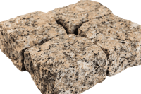 Гранитная брусчатка Жалгыз, колотая 100х100 мм на дорожке | Купить гранитную брусчатку в Санкт-Петербурге | Мощение, ландшафтный дизайн